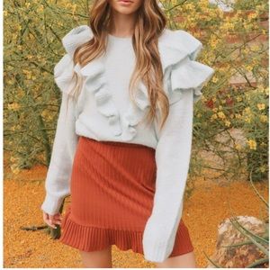 New Womens Lost + Wander Stay Humble Sweater